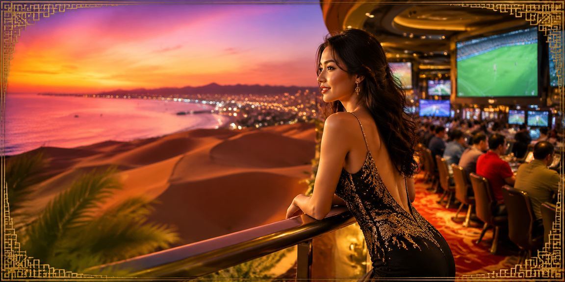 Bối cảnh Mũi Né minh họa truy cập casino mobile trong giờ giải trí